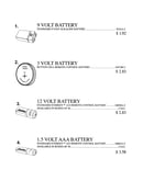 Service parts