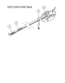 Rail/chain/belt