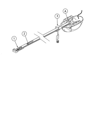 Rail/chain/belt
