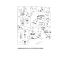 Briggs & Stratton 331977-0010-G1 carburetor/blower housing diagram