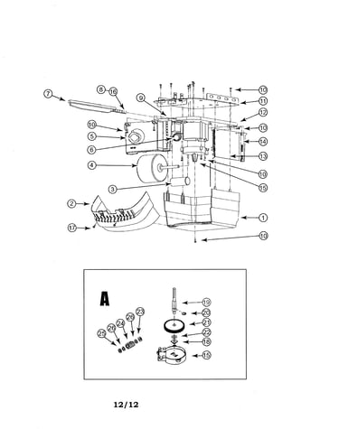 Ac chain glide powerhead