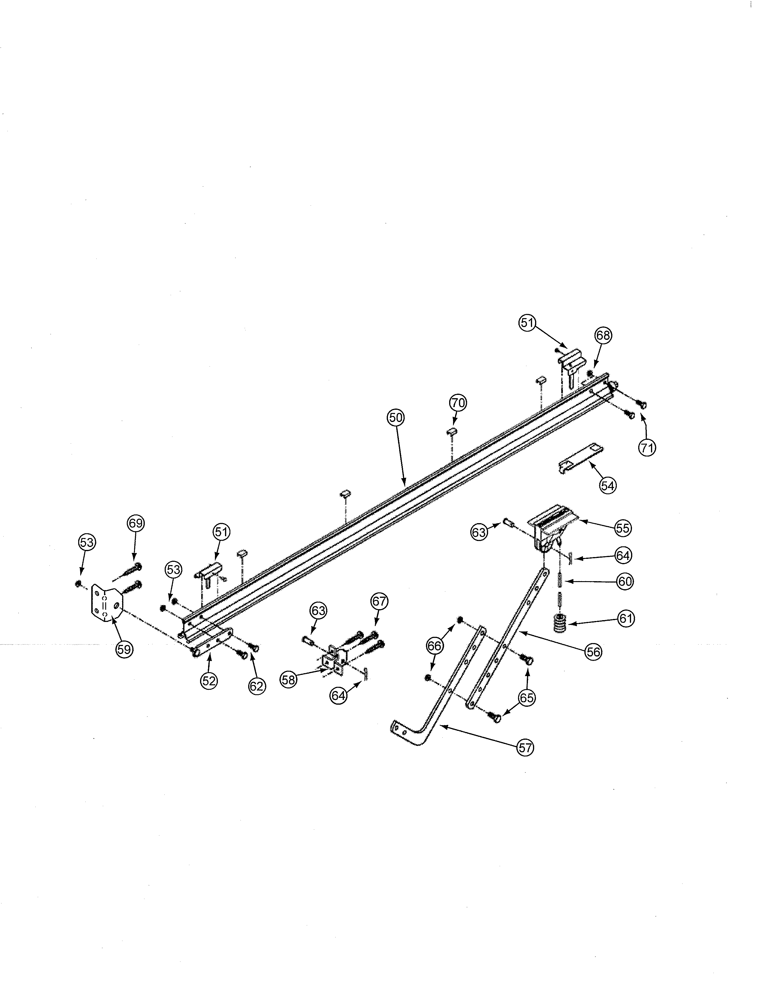 RAIL - CM7600, CM8600, PRO95