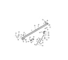 Genie GXL-CL rail - cm7600, cm8600, pro95 diagram