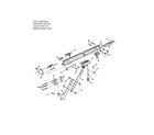 Genie GX SERIES rail - cm7500s, cm8500s, pro98s, pro90s diagram
