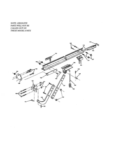 Rail - cm7500s, cm8500s, pro98s, pro90s