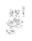 Mower deck/spindle pulley