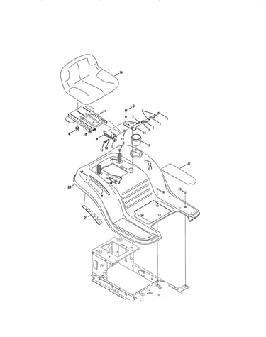 Seat/fender