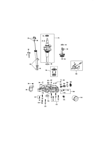 Crankshaft & crankcase cover