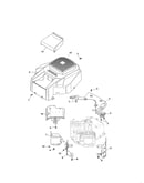 Blower housing/air cleaner cover