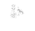 Craftsman 247250610 intake manifold/air cleaner base diagram
