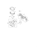 Intake manifold/air cleaner base