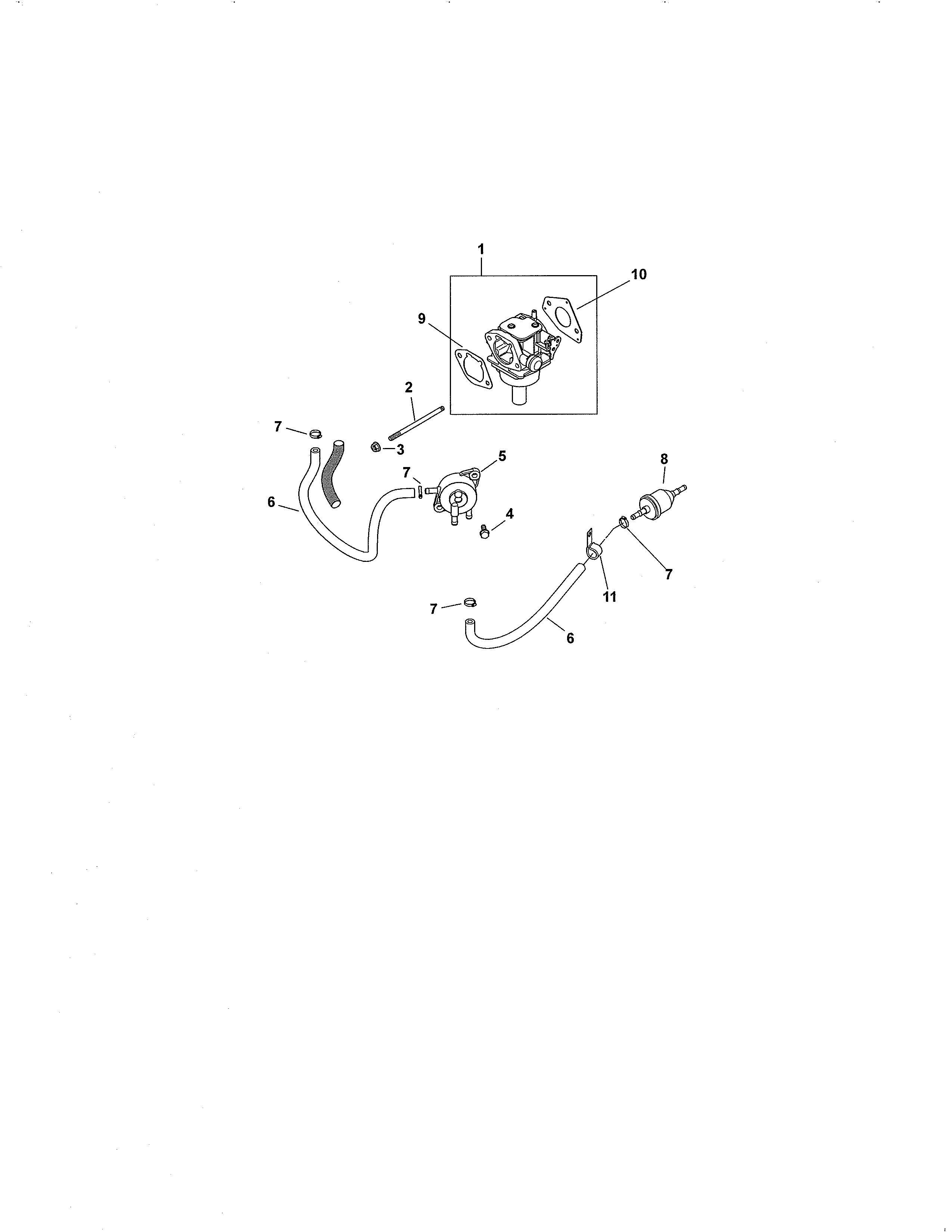 Carburetor/fuel filter