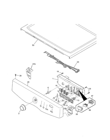 Controls/top panel