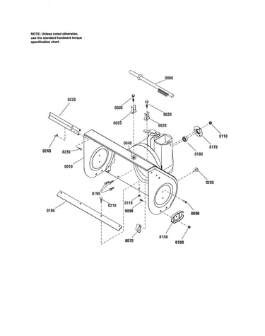 Auger housing