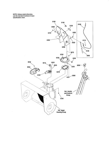 Discharge chute