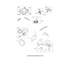 Briggs & Stratton 12D107-0159-E8 motor starter/rewind starter diagram