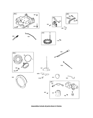 Motor starter/rewind starter