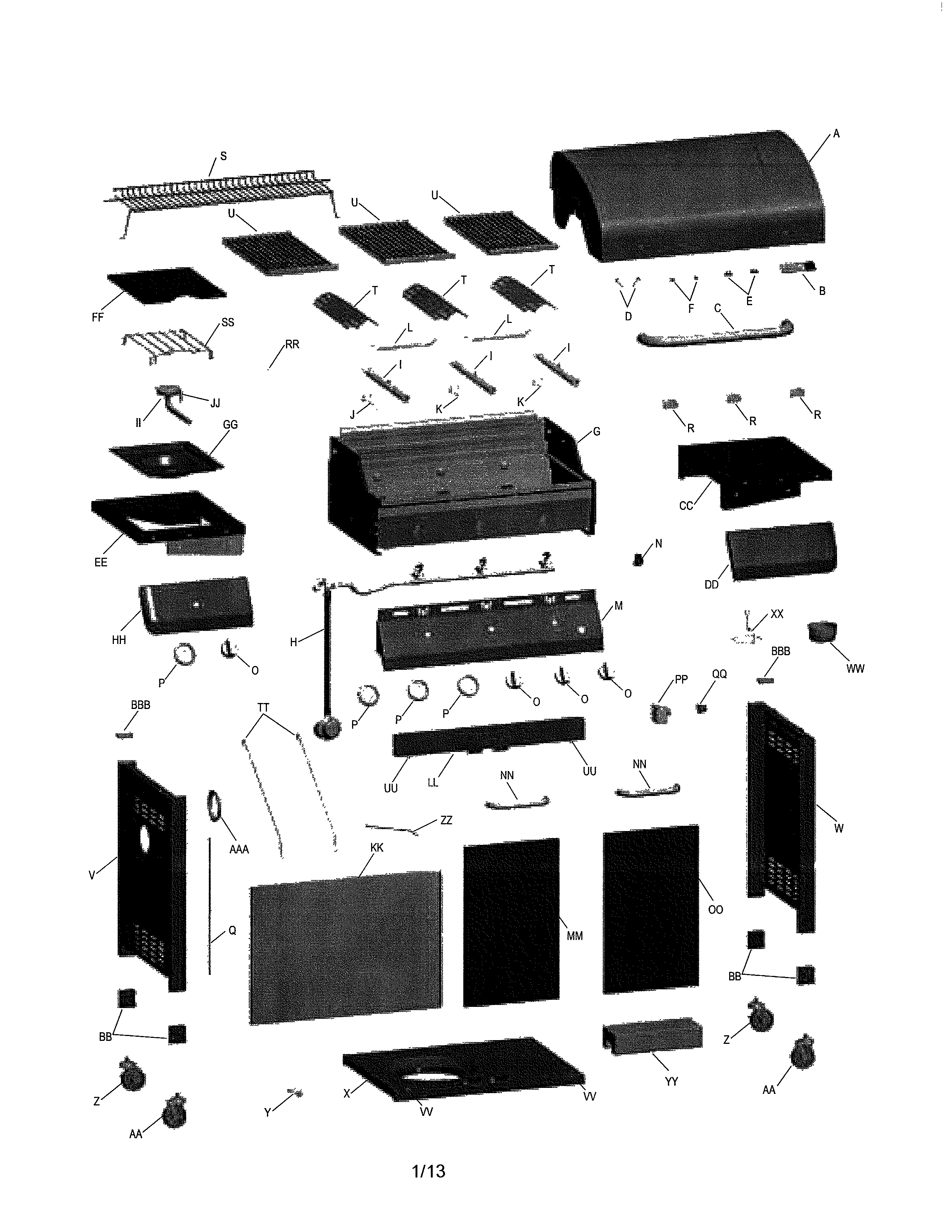 Gas grill