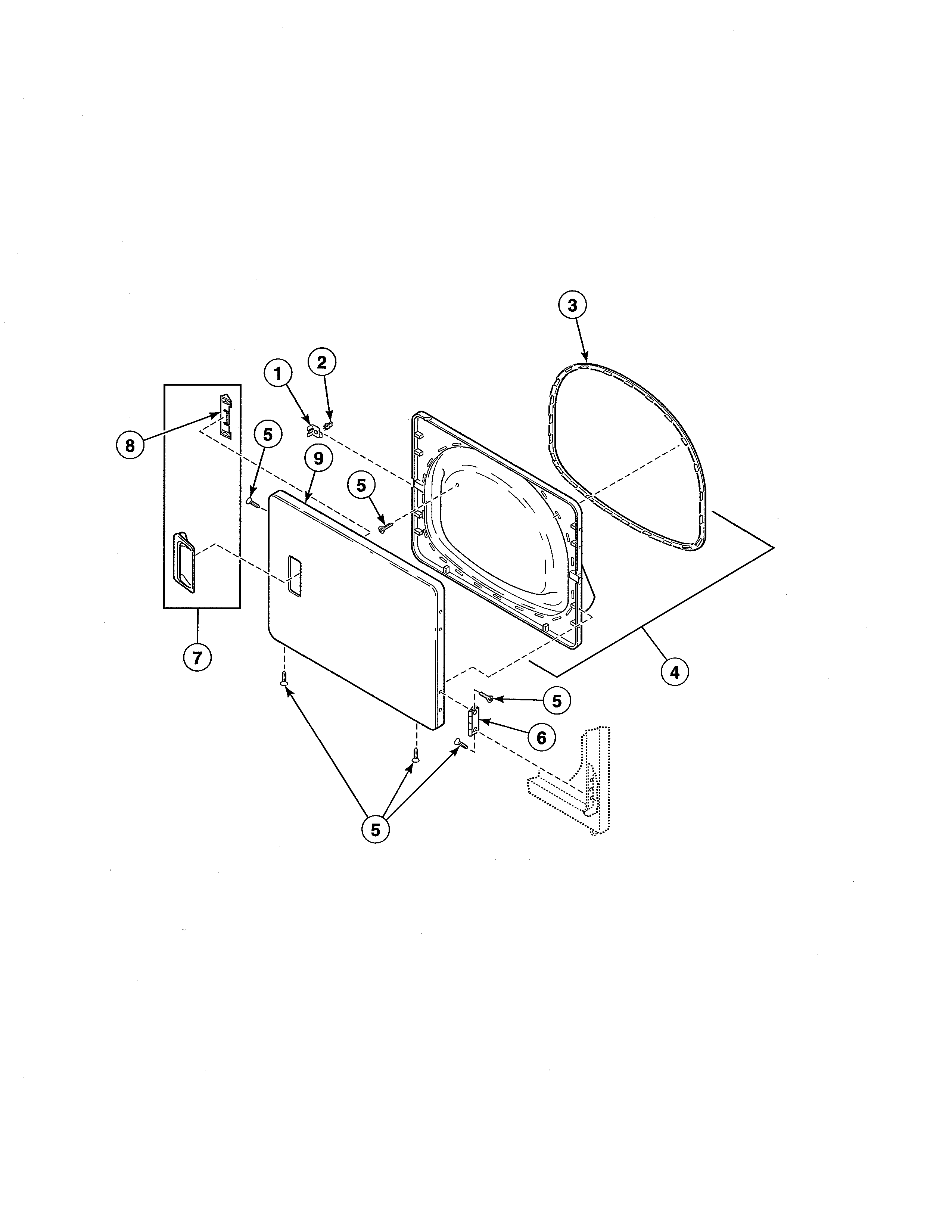 LOADING DOOR - WITHOUT WINDOW