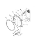Rear bulkhead/cylinder roller/terminal block