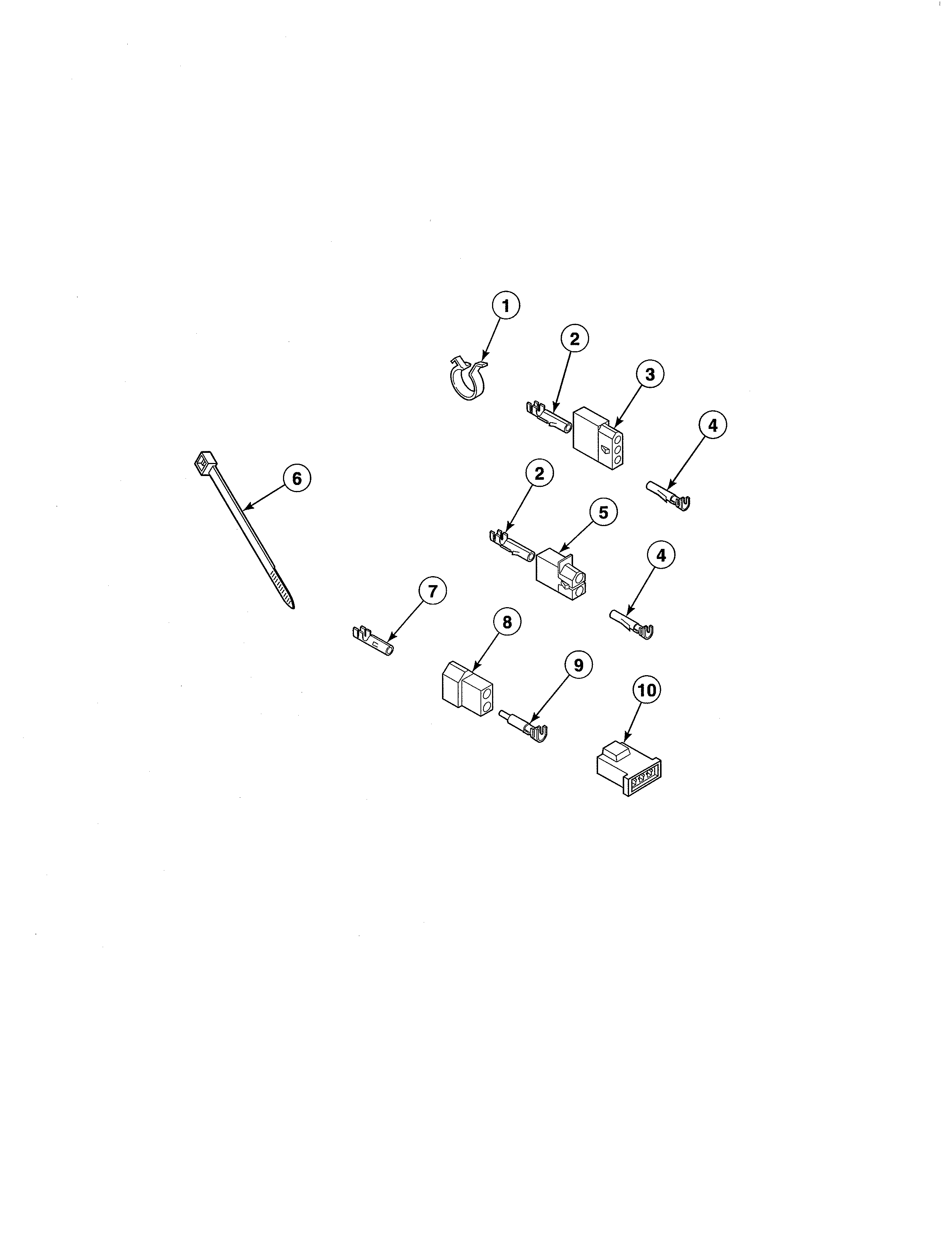 Terminal block & terminals