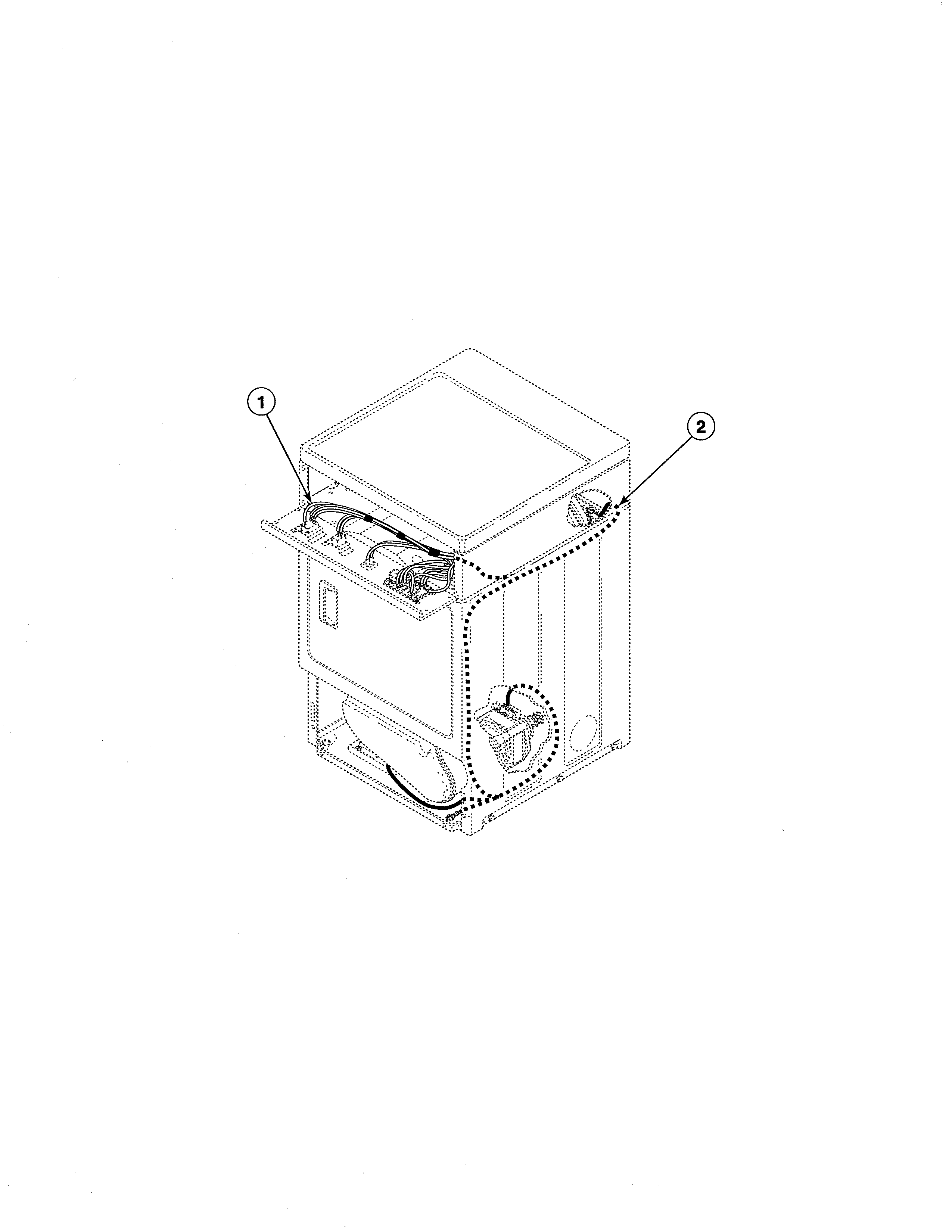 Wire harness/wires-front control