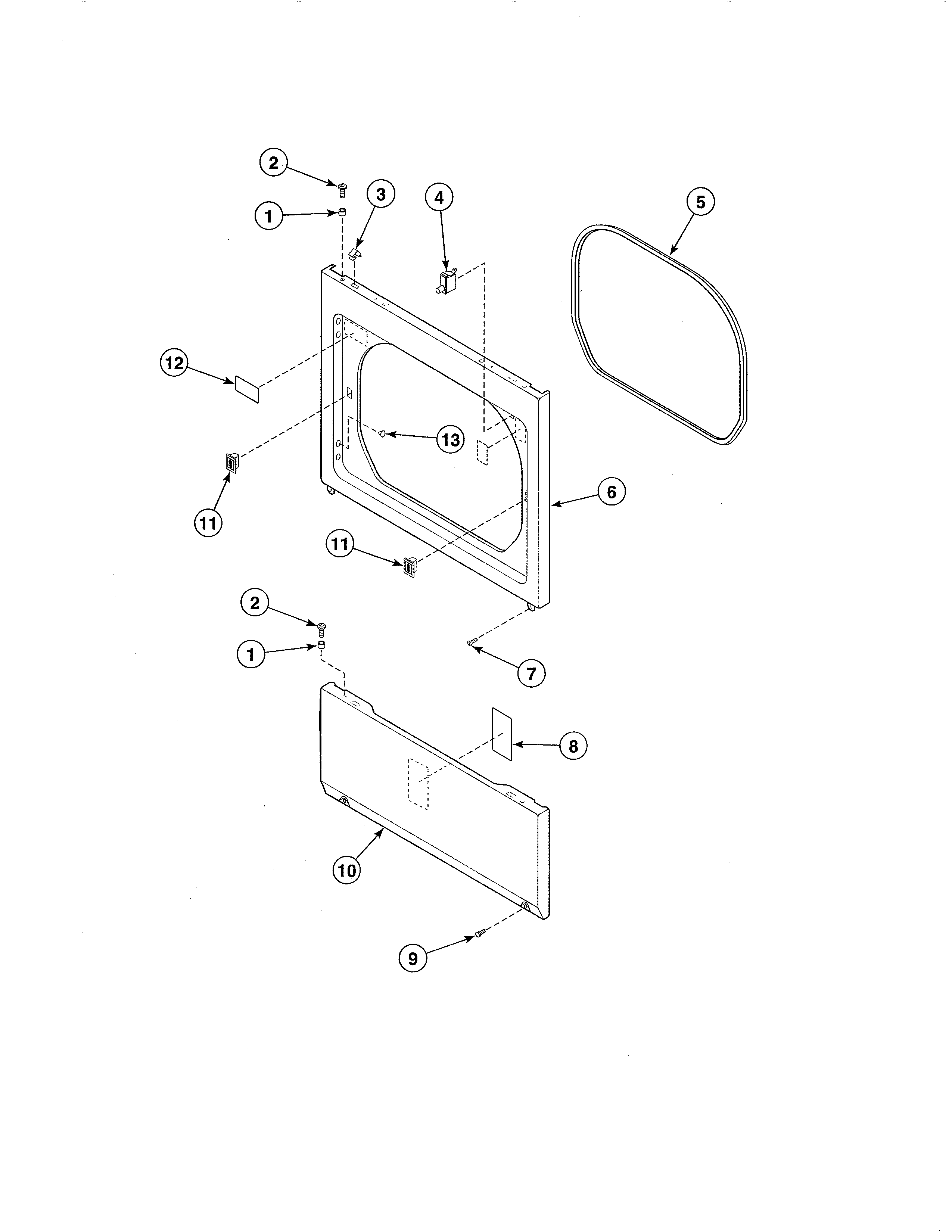 ACCESS PANEL/FRONT PANEL/SEAL