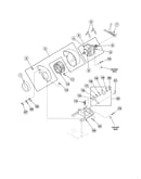 Motor/exhaust fan/belt