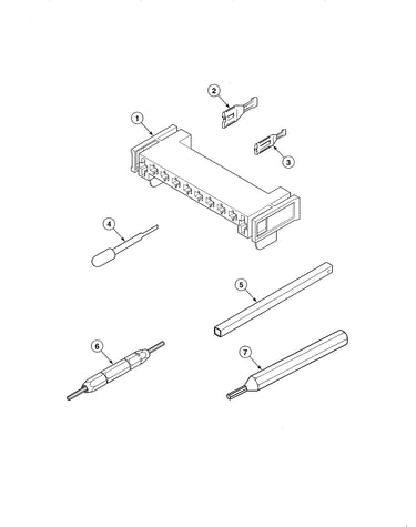 Motor connection block/extractor tools