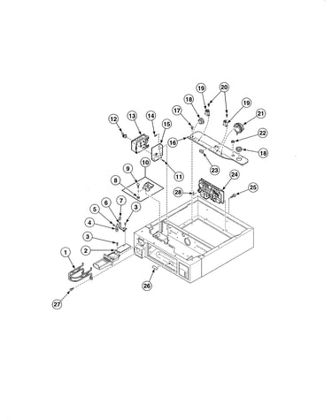 Timer/motor control board/pressure switch