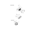 Kohler PH-XT675-3043 air intake/exhaust diagram
