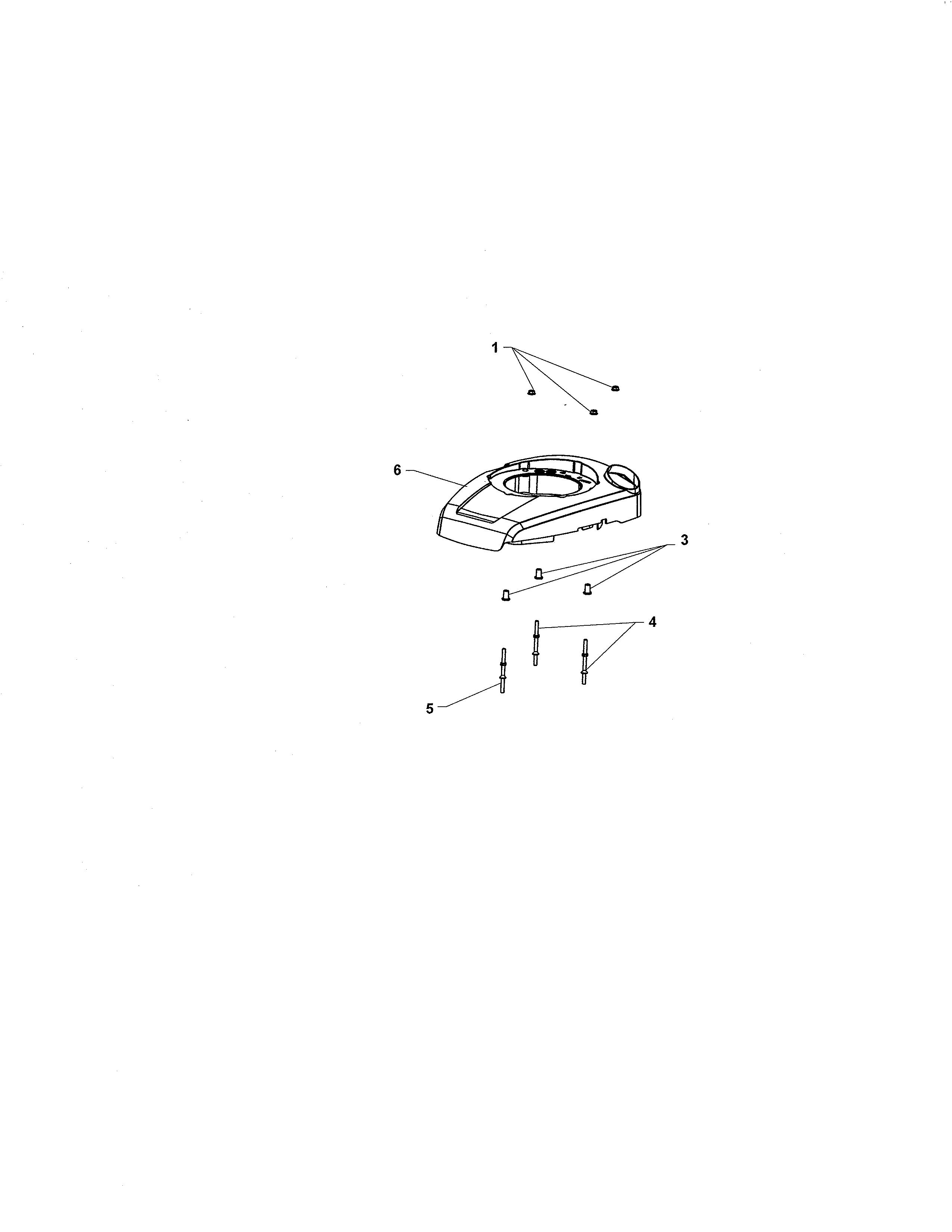 Blower housing/starter