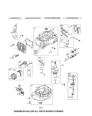 Cylinder/crankshaft/sump