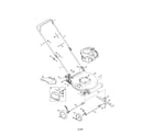MTD 11A-A03P799 lawn mower diagram