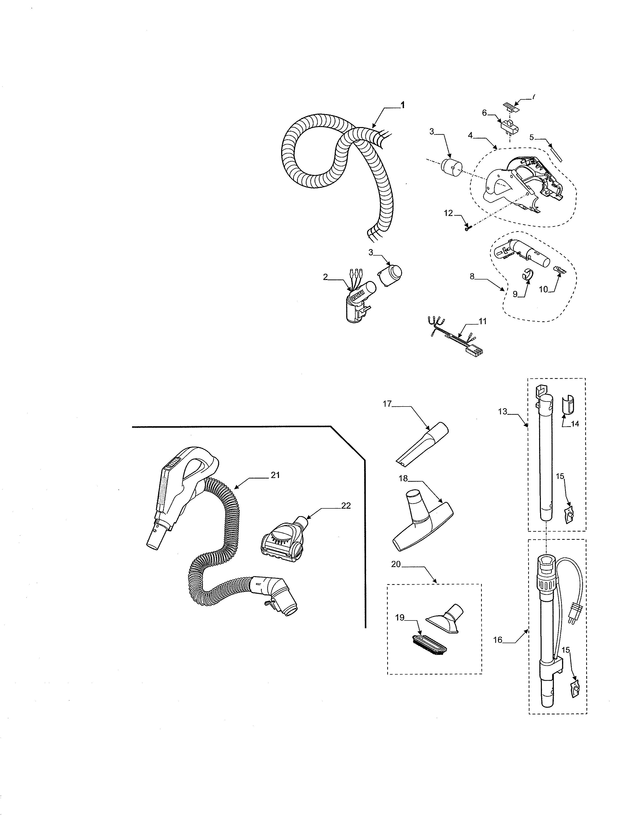 Hose & attachment