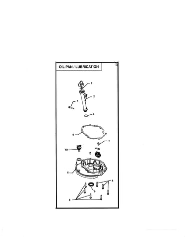 Oil pan/lubrication