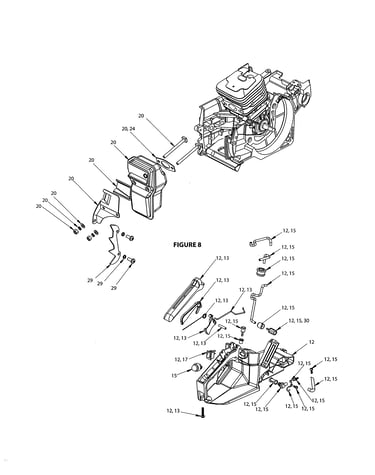 Muffler/tank