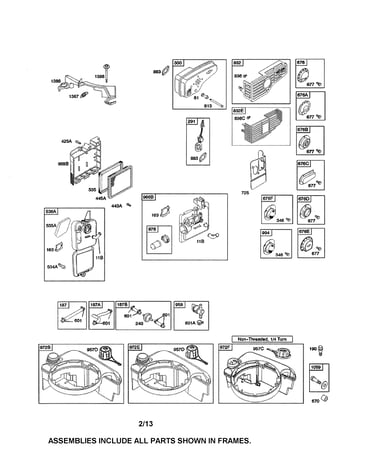 Air cleaner/exhaust system
