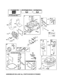 Cylinder/crankshaft/sump