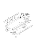 Walking belt/drive motor
