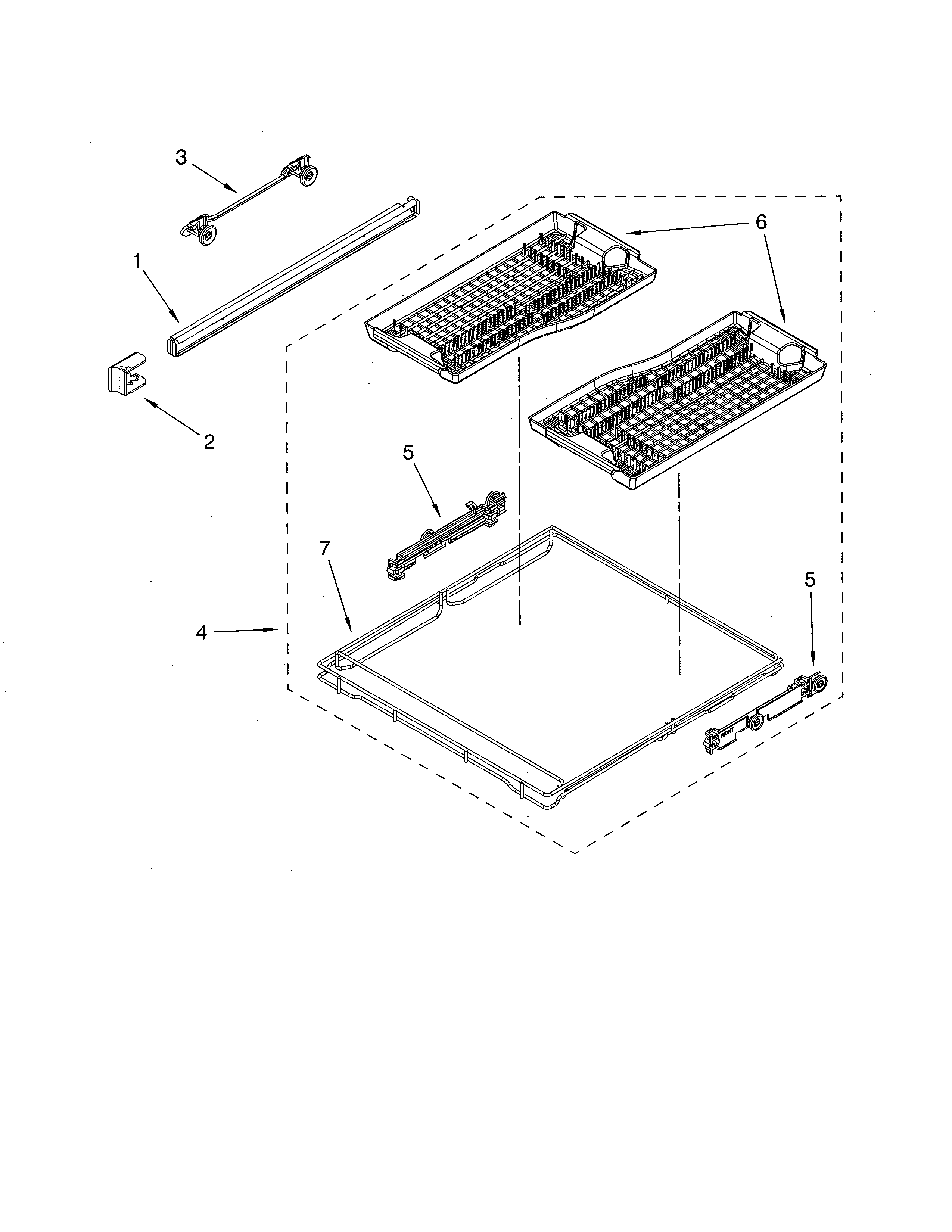 Third level rack & track