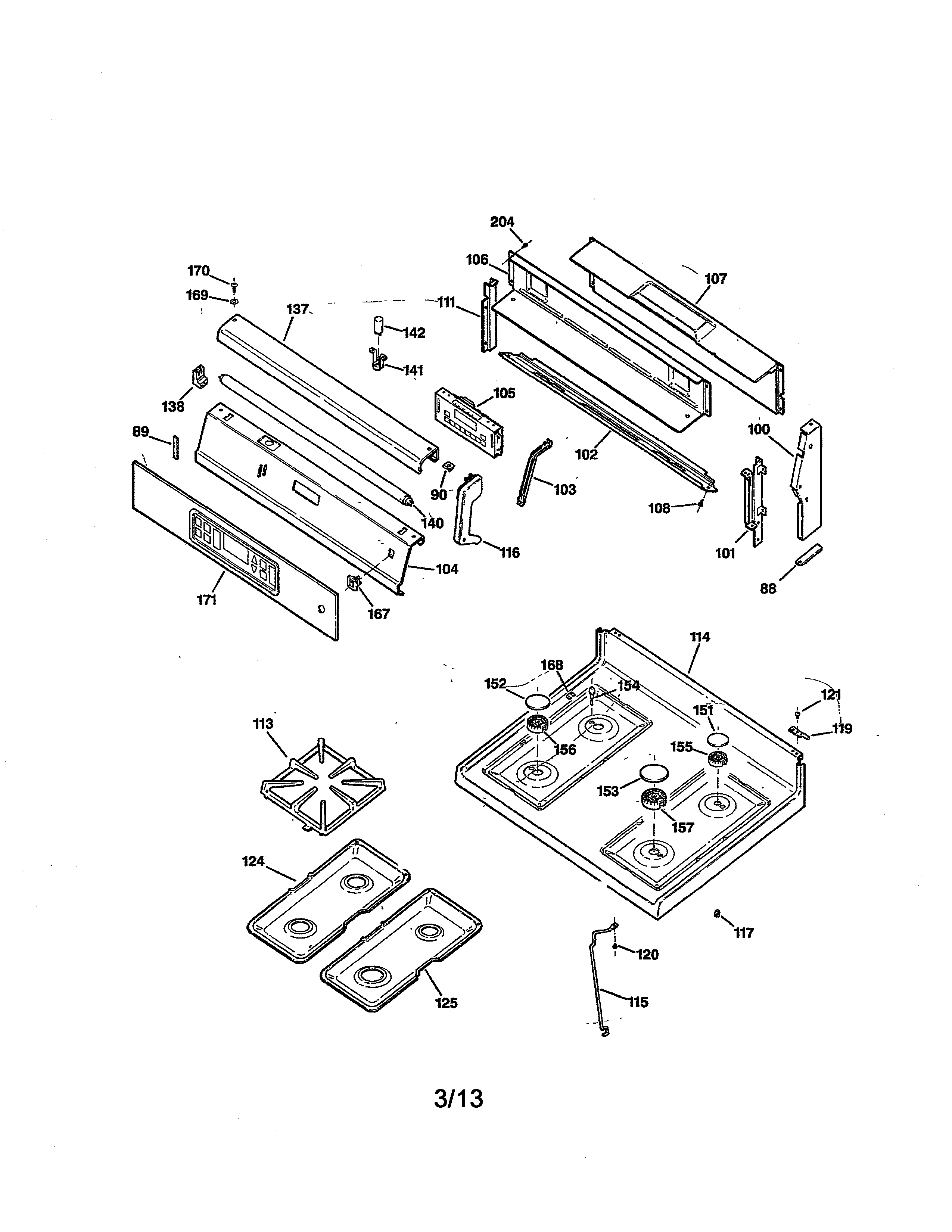 COOKTOP/CONTROL