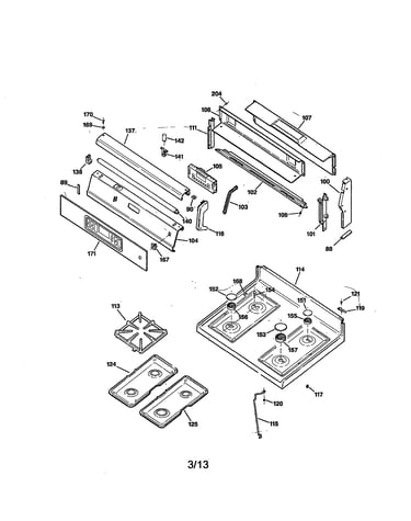 Cooktop/control