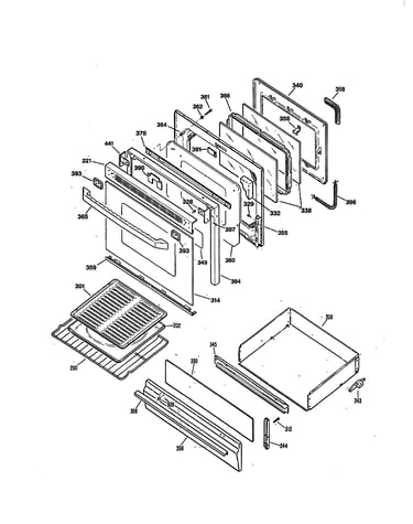 Door/drawer