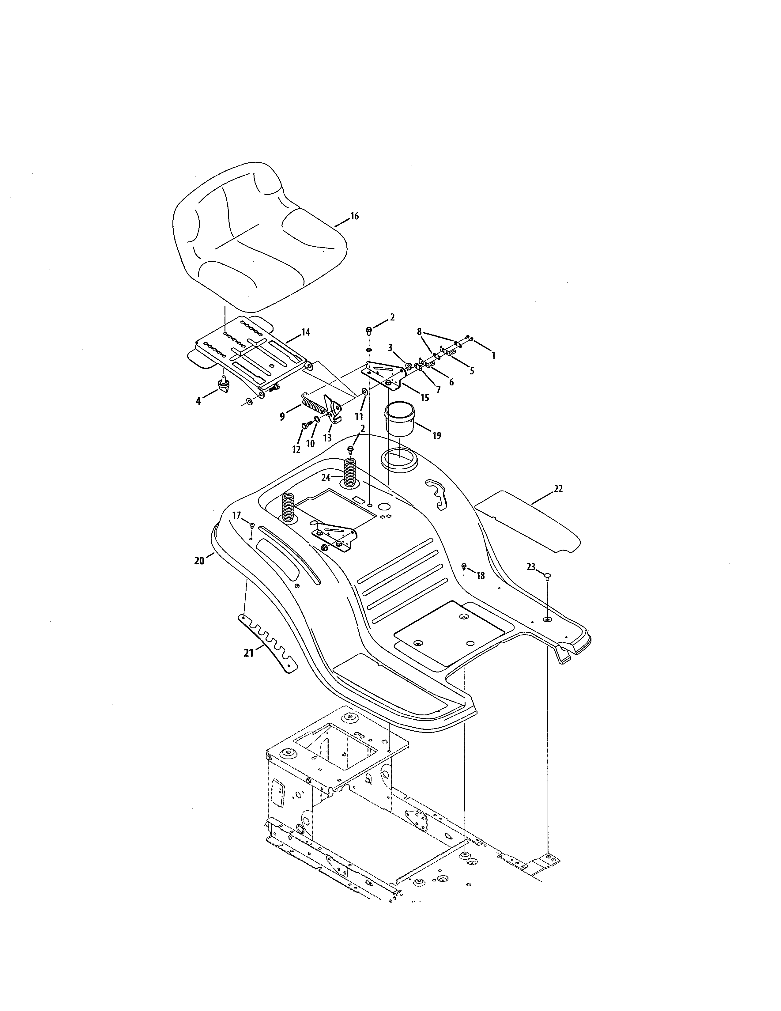 Seat/fender