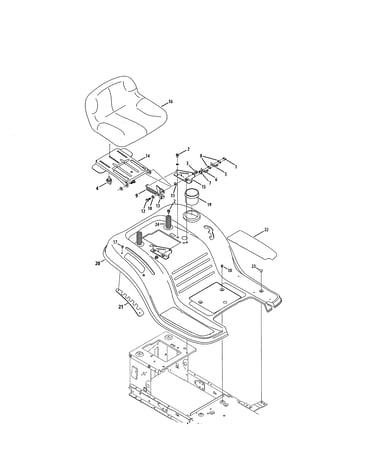 Seat/fender