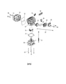 Carburetor/cylinder
