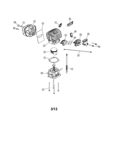 Cylinder/carburetor