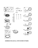 Flywheel/control bracket