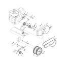 Belt guard/pulley
